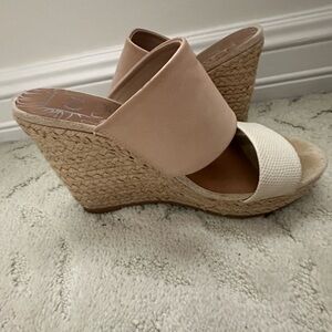 Cute DV by Dolce Vita wedge sandal in neutral colors!